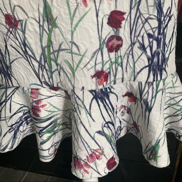 Anthropologie | Anthro Sam & Lavi Jacquard Bijou Floral Dress Size: S - Picture 8 of 10